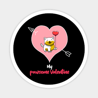 My Pawsome Doggie Valentine Magnet